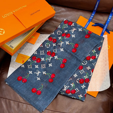LV SCARF 200 CM IN CASHMERE 728982