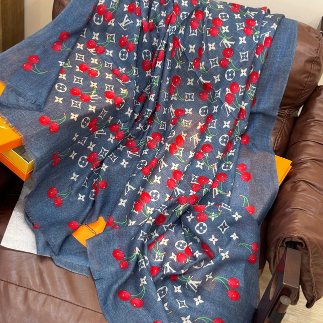 LV SCARF 200 CM IN CASHMERE 728982