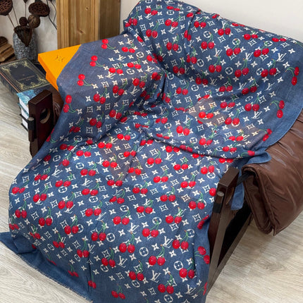 LV SCARF 200 CM IN CASHMERE 728982