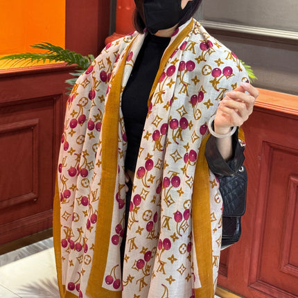 LV SCARF 200 CM IN CASHMERE 728983