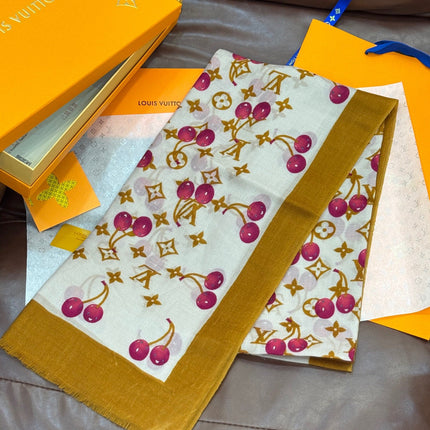 LV SCARF 200 CM IN CASHMERE 728983