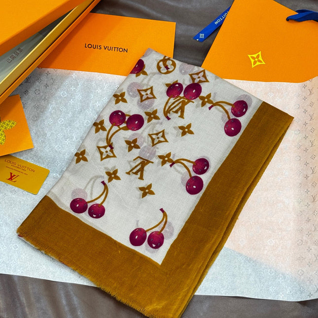 LV SCARF 200 CM IN CASHMERE 728983