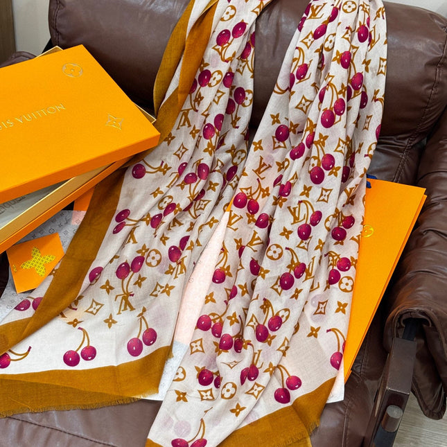 LV SCARF 200 CM IN CASHMERE 728983