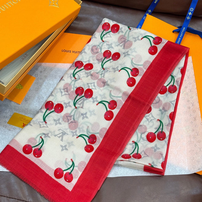 LV SCARF 200 CM IN CASHMERE 728984