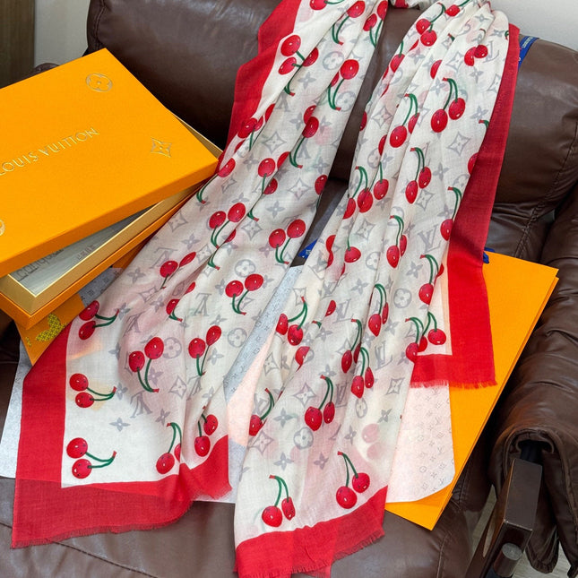 LV SCARF 200 CM IN CASHMERE 728984