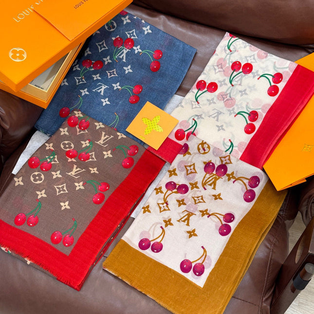 LV SCARF 200 CM IN CASHMERE 728984