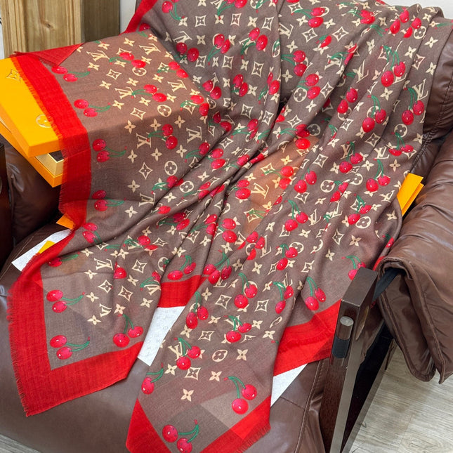LV SCARF 200 CM IN CASHMERE 728985