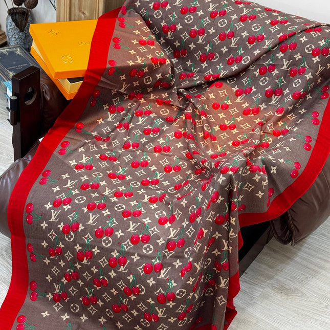 LV SCARF 200 CM IN CASHMERE 728985