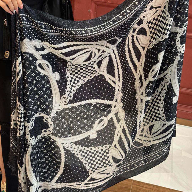 LV SCARF 200 CM IN CASHMERE 728993