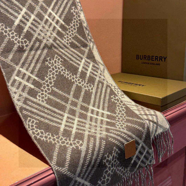 BBR SCARF 168 CM IN CASHMERE 730563