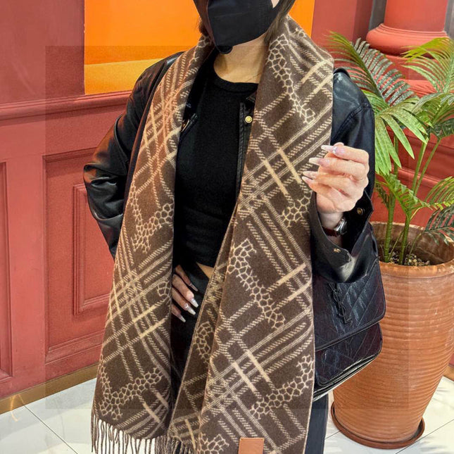 BBR SCARF 168 CM IN CASHMERE 730563