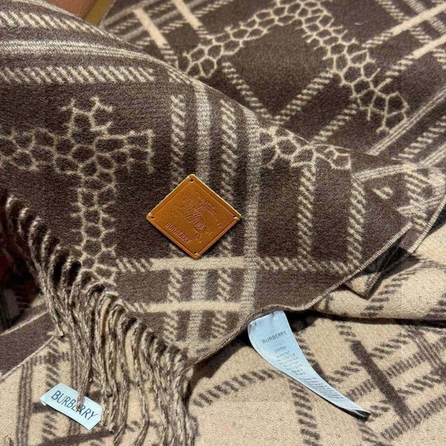 BBR SCARF 168 CM IN CASHMERE 730563