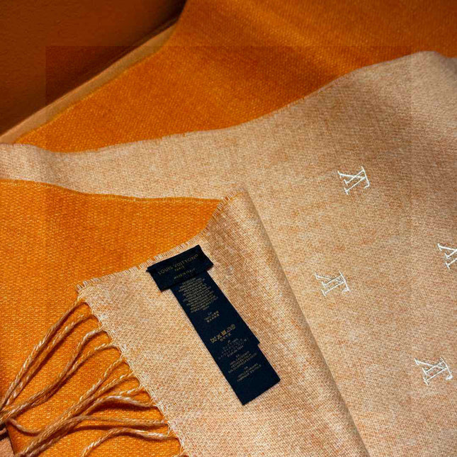 LV SCARF 180 CM IN CASHMERE 730569