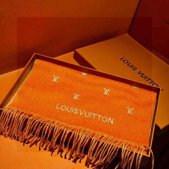 LV SCARF 180 CM IN CASHMERE 730569
