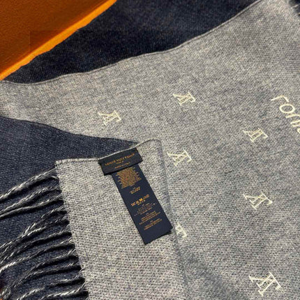 LV SCARF 180 CM IN CASHMERE 730570