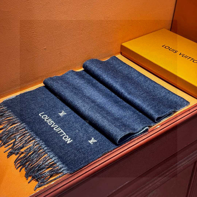 LV SCARF 180 CM IN CASHMERE 730570