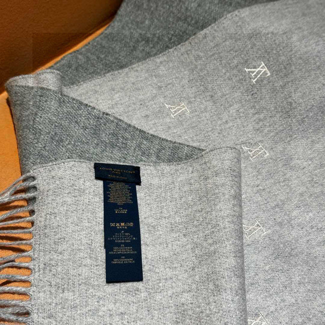 LV SCARF 180 CM IN CASHMERE 730571
