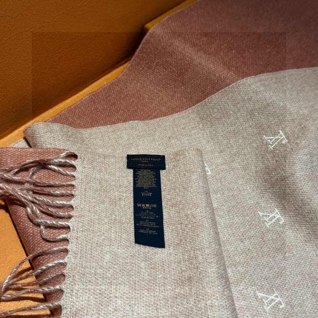 LV SCARF 180 CM IN CASHMERE 730572