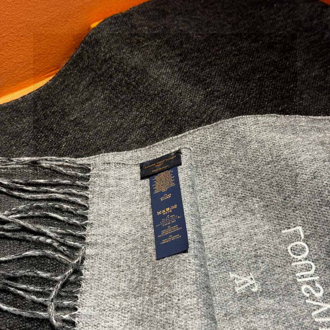 LV SCARF 180 CM IN CASHMERE 730575