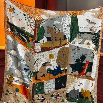 HERMES 25S SCARF 140 IN SILK 733915