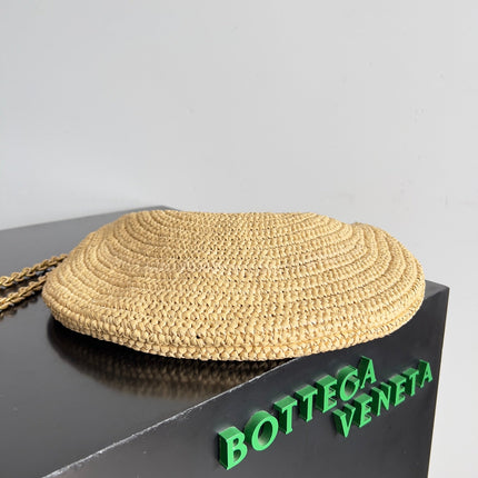 SARDINE CHAIN 33 IN NATURAL RAFFIA