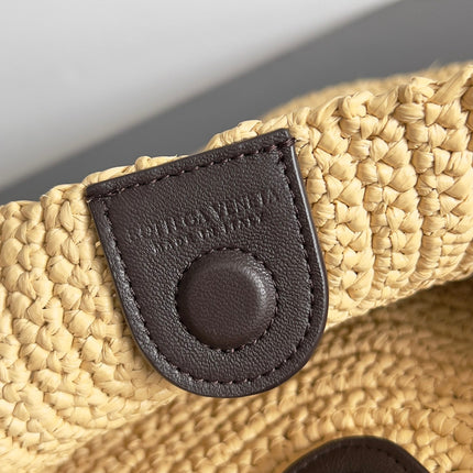 SARDINE CHAIN 33 IN NATURAL RAFFIA