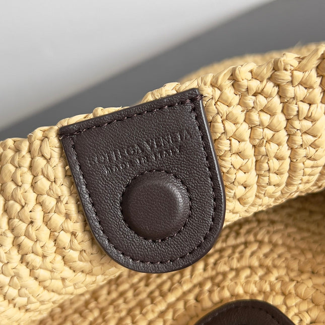 SARDINE CHAIN 33 IN NATURAL RAFFIA