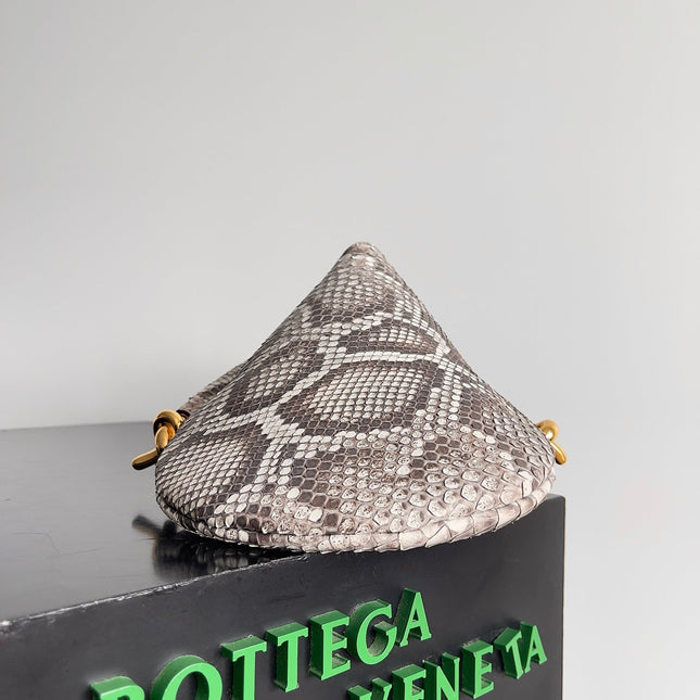 SMALL SOLSTICE 30 IN SNAKE PATTERN CALFSKIN