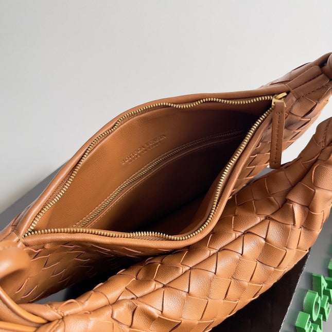 MEDIUM GEMELLI SHOULDER BAG 36 IN BROWN LAMBSKIN