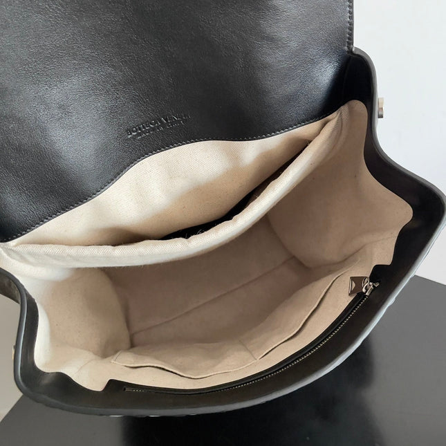 BACK TO SCHOOL BACKPACK 39 IN BLACK LAMBSKIN