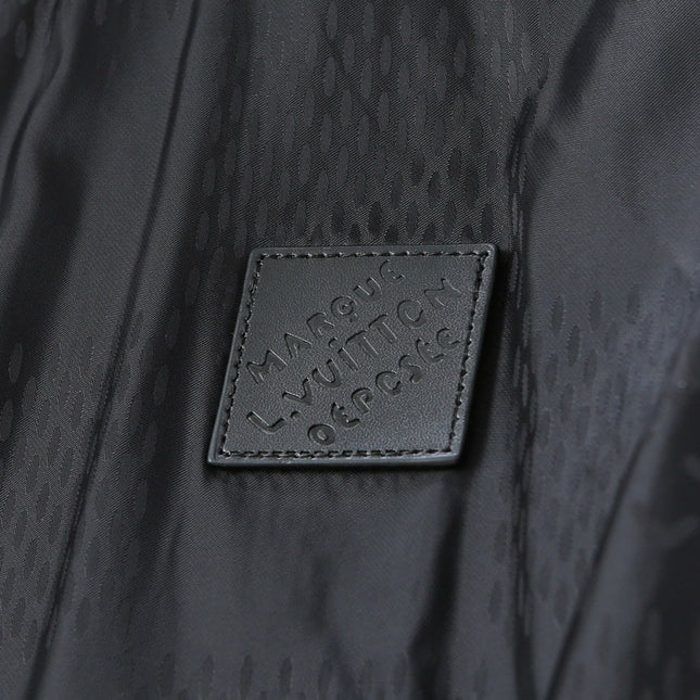LV BLACK DAMIER WINDBREAKER JACKET 239097