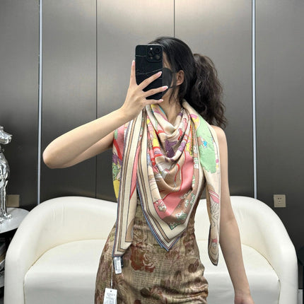 LOCOMOTION SHAWL 135 CM COLORFUL 385393