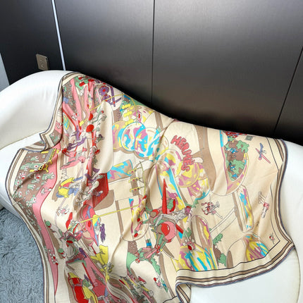 LOCOMOTION SHAWL 135 CM COLORFUL 385393