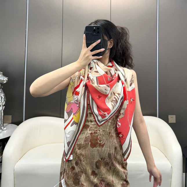 LOCOMOTION SHAWL 135 CM COLORFUL 385394