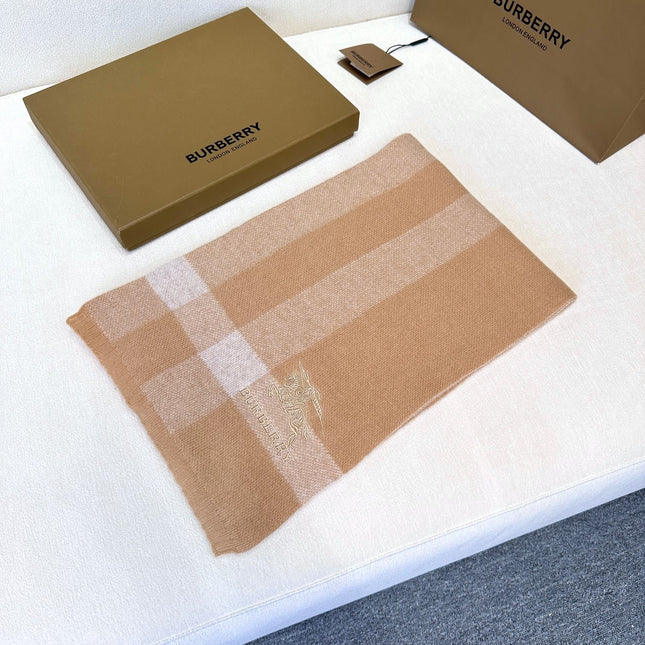 SCARF 190 CM IN TUSCAN BEIGE CASHMERE  398394