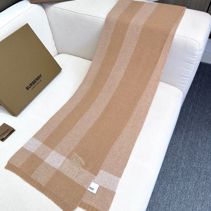 SCARF 190 CM IN TUSCAN BEIGE CASHMERE  398394