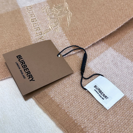 SCARF 190 CM IN TUSCAN BEIGE CASHMERE  398394