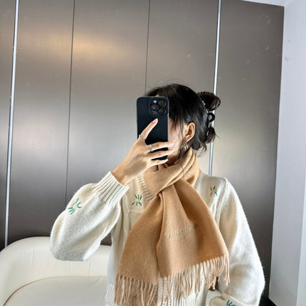 SCARF 180 CM IN TUSCAN BEIGE CASHMERE 398418