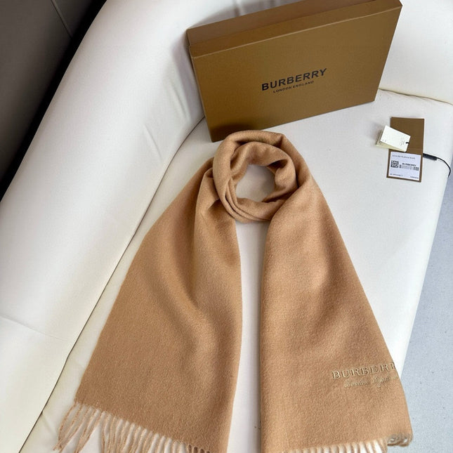 SCARF 180 CM IN TUSCAN BEIGE CASHMERE 398418
