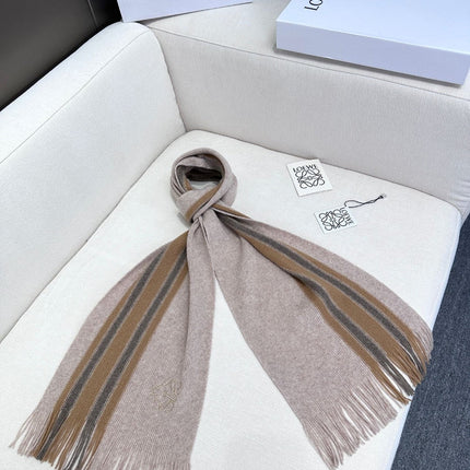 SCARF 180 CM IN ALMOND BEIGE CASHMERE 410158