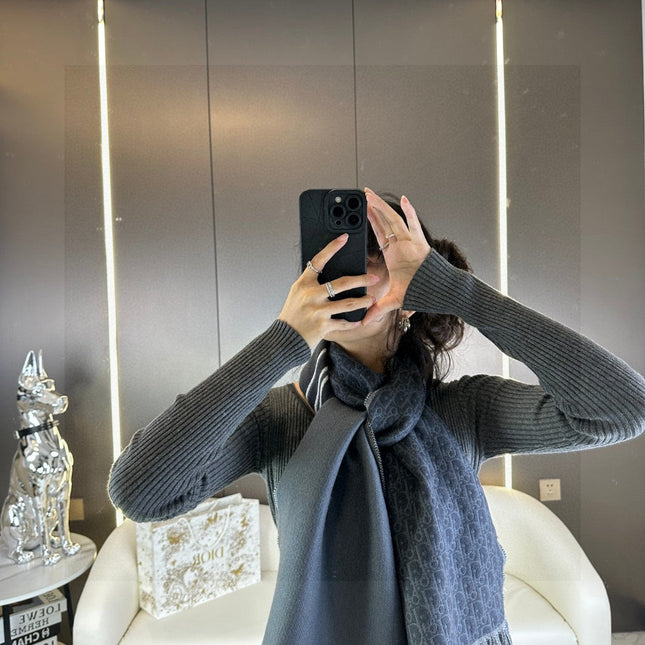 DIOR SCARF 200 CM IN CASHMERE 603606