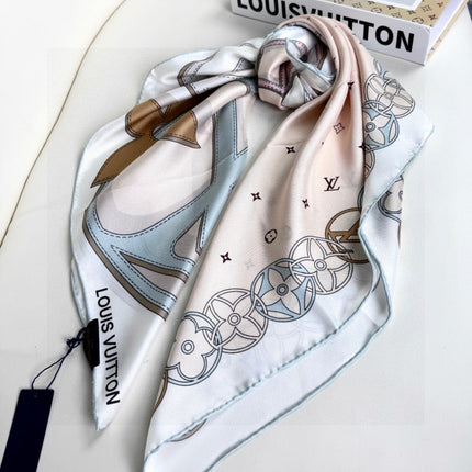 LV SCARF 90 CM IN SILK 719999