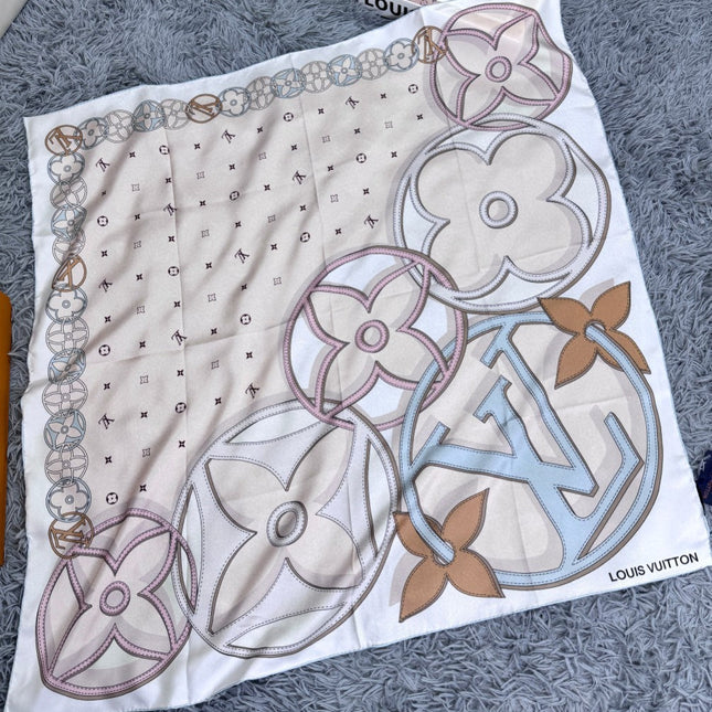 LV SCARF 90 CM IN SILK 719999