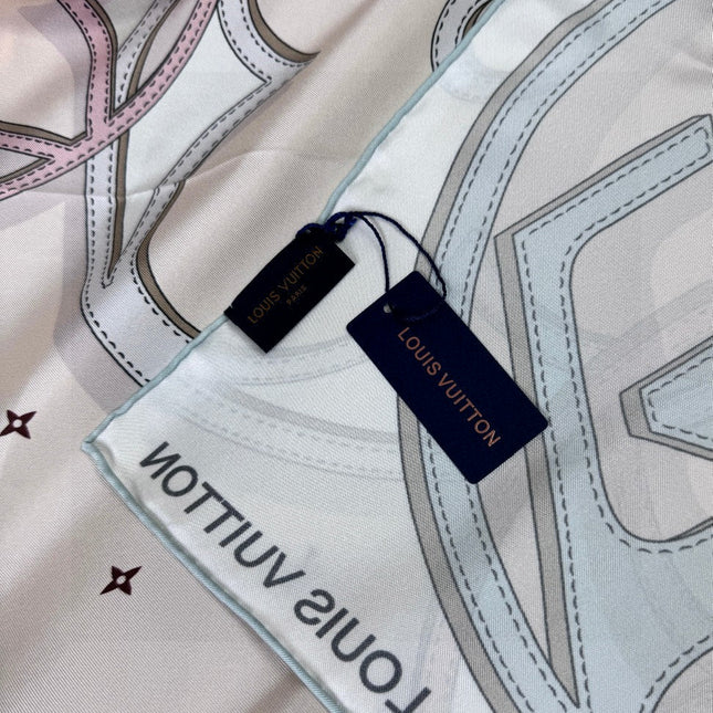 LV SCARF 90 CM IN SILK 719999