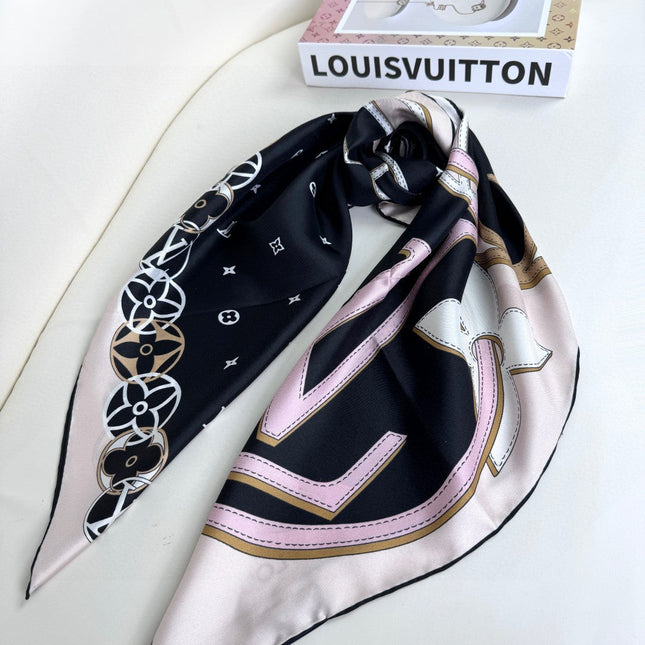 LV SCARF 90 CM IN SILK 720000