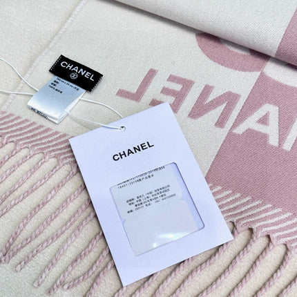 CHANEL 25S SCARF 184 IN MERINO WOOL 727322