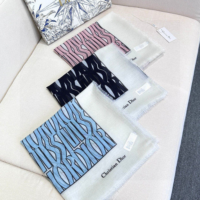 DIOR SCARF 180 CM IN SILK 654445