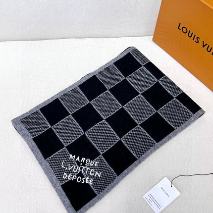 LV SCARF 180 CM IN CASHMERE 682079