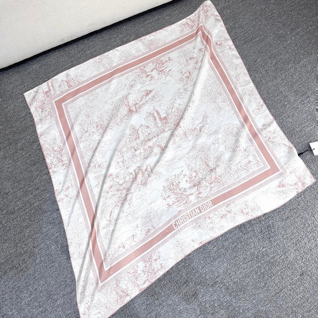 DIOR SCARF 90 CM IN SILK 655942