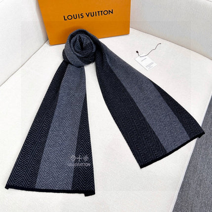 LV SCARF 180 CM IN CASHMERE 714295